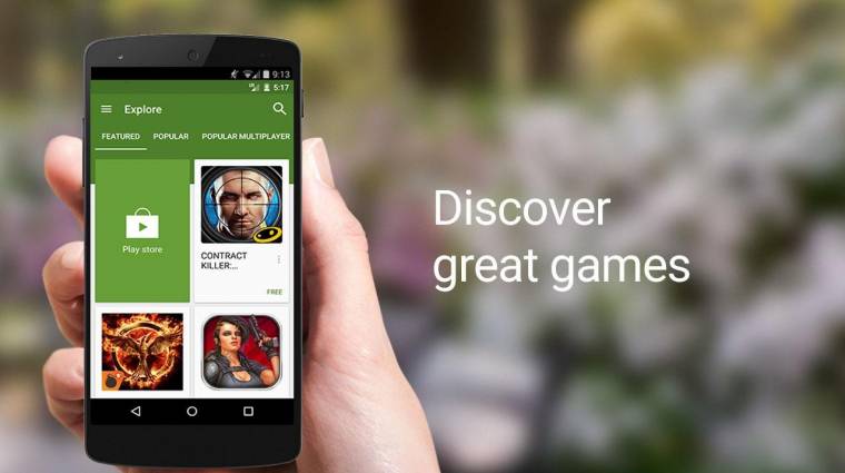 Google Play - külön szekciót kapnak a félkész játékok bevezetőkép