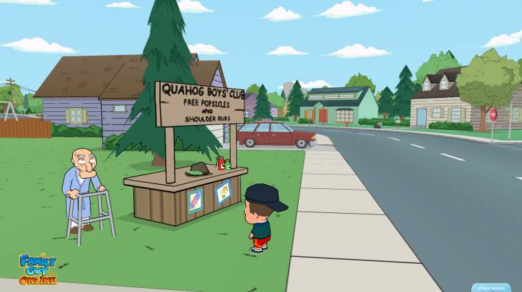 Family Guy Online - elindult a nyílt béta bevezetőkép