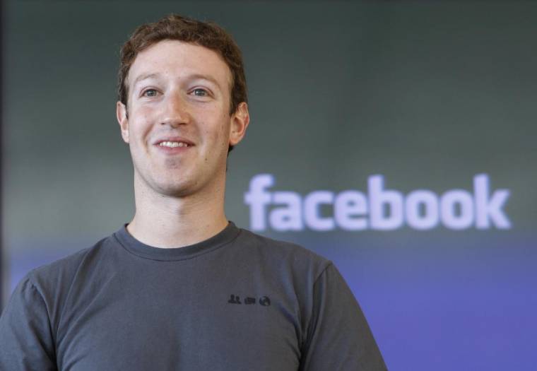 Mark Zuckerberg Facebook-alapító