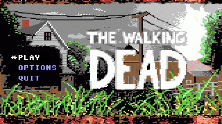The Walking Dead - ilyen lenne 8-biten a zombivadászat bevezetőkép