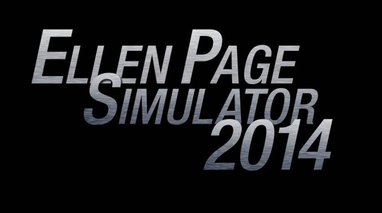 Íme az Ellen Page Simulator 2014 bevezetőkép