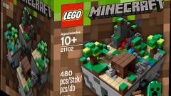 Itt van, megérkezett a hivatalos LEGO Minecraft set, a 21102 kép