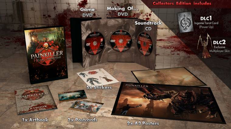 Painkiller: Hell & Damnation - a gyűjtői kiadás részletei bevezetőkép