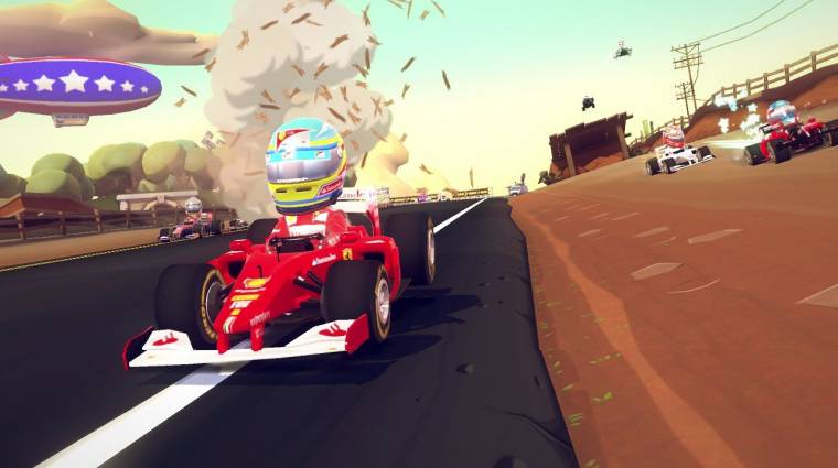 F1 Race Stars - a megjelenésről és a játékmenetről bevezetőkép