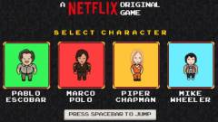 A Netflix sorozatok főszereplőivel készült játék kép