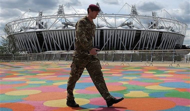 brit katona a 2012-es londoni olimpián
