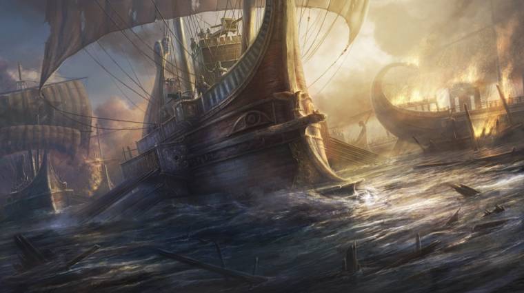 Total War: Rome 2 - ilyen lesz a tengeri csata bevezetőkép