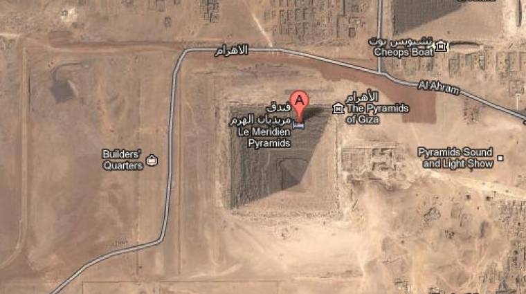 Piramisokat fedeztek fel a Google Earth segítségével kép