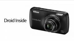 Nikon Coolpix S800c: Android, Wi-Fi, és 4 GB hely az alkalmazásoknak kép