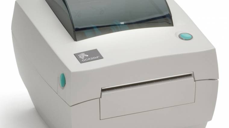 QR kód a minimum: új 4 hüvelykes Zebra printer kép