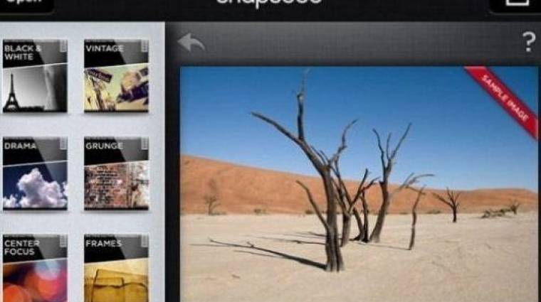 Sárkány ellen sárkányfű, Instagram ellen Snapseed kép
