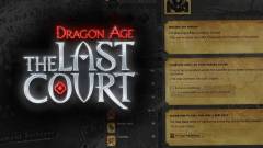 Dragon Age: The Last Court bejelentés - jön az előtörténet kép