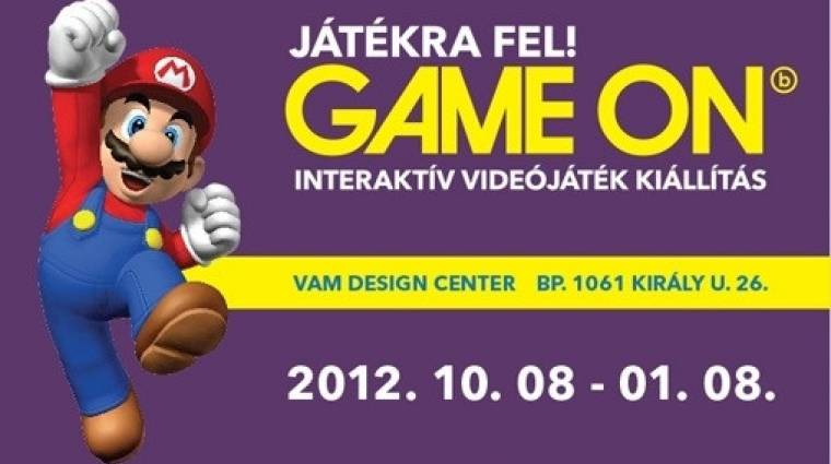 Game On kiállítás - A videójátékok őskorától napjainkig  bevezetőkép