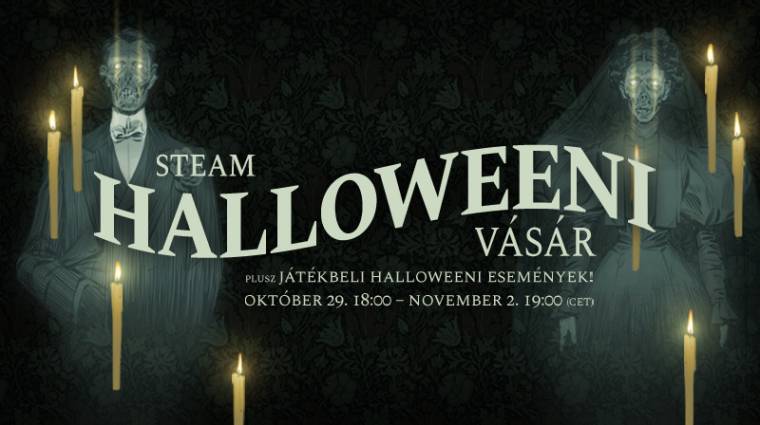 Elrajtolt a Steam halloweeni vására, remek akciók várnak bevezetőkép