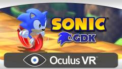 Sonic belső nézetben, Oculus Rifttel kép