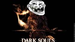 Dark Souls II - le a kalappal a zseniális troll előtt kép