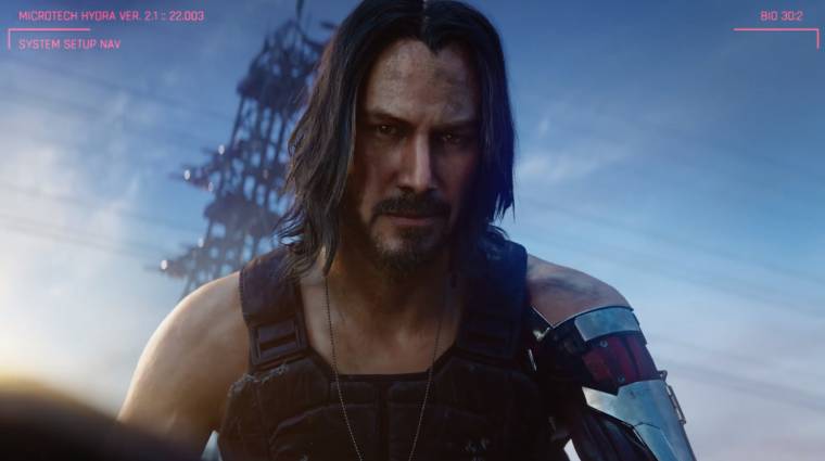 E3 2019 - megvan a Cyberpunk 2077 megjelenési dátuma, szerepel benne Keanu Reeves bevezetőkép