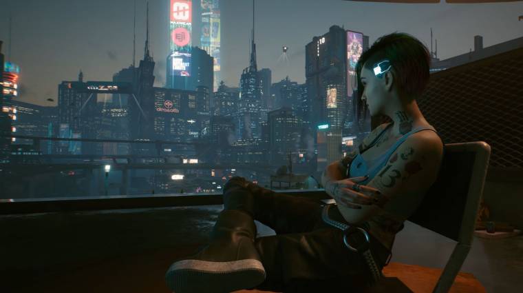 Egy Cyberpunk 2077 játékos megmutatja, milyen a kilátás a város legmagasabb pontjáról bevezetőkép