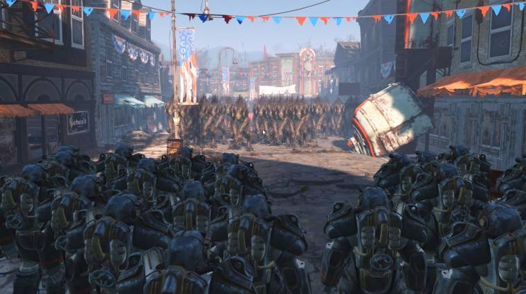 Fallout 4 - gyönyörű káosz a játék talán legnagyobb csatája (videó) bevezetőkép