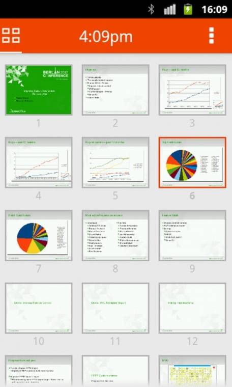 LibreOffice 4.0 android távvezérlő