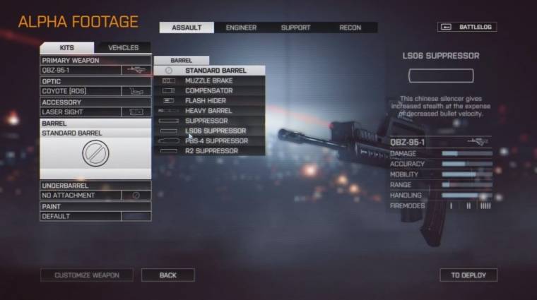 Battlefield 4 - ízlések és fegyverek bevezetőkép