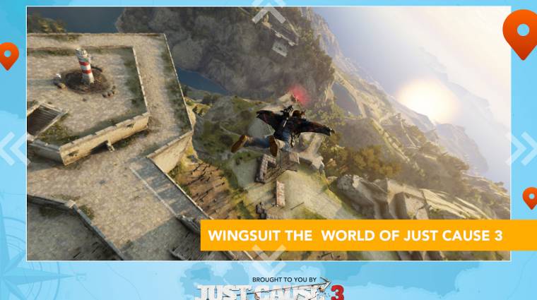 Just Cause 3 - 360 fokos VR alkalmazással még durvább bevezetőkép