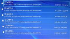 PlayStation 4 - a CE-34878-0-s hiba borít ki mindenkit kép