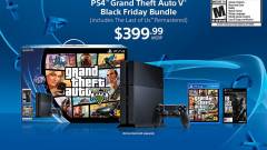 PlayStation 4 - Grand Theft Auto V és a The Last of Us együtt a konzollal kép