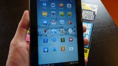 Samsung Galaxy Tab 2 7.0 (P3100) teszt: zsebbe vele kép