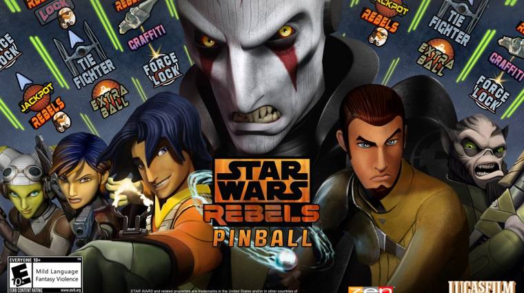 Star Wars Pinball - a Rebels sorozat is saját asztalt kap bevezetőkép