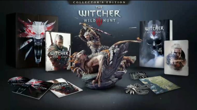 The Witcher 3: Wild Hunt - ilyen lesz a gyűjtői kiadás, az alapjáték és a GOG.com-os változat bevezetőkép