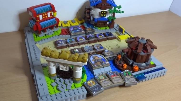Lenyűgöző részletekkel épült meg a LEGO Hearthstone-tábla (videó) bevezetőkép