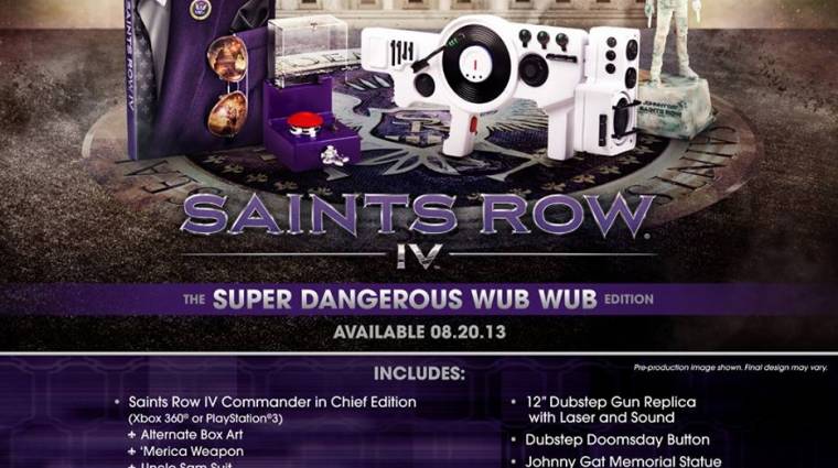 Saints Row IV - megérkezett a gyűjtői kiadás bevezetőkép