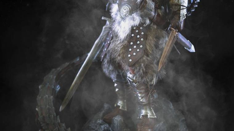 Skyrim - Dragonborn szobor pénzes rajongóknak bevezetőkép