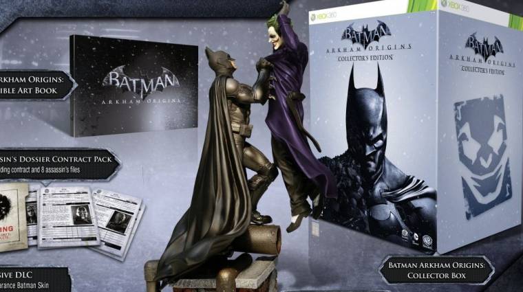 Batman: Arkham Origins - íme a gyűjtői kiadás bevezetőkép