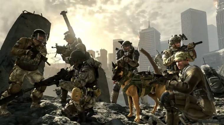 Call of Duty: Ghosts - hat férfi, egy kutya bevezetőkép