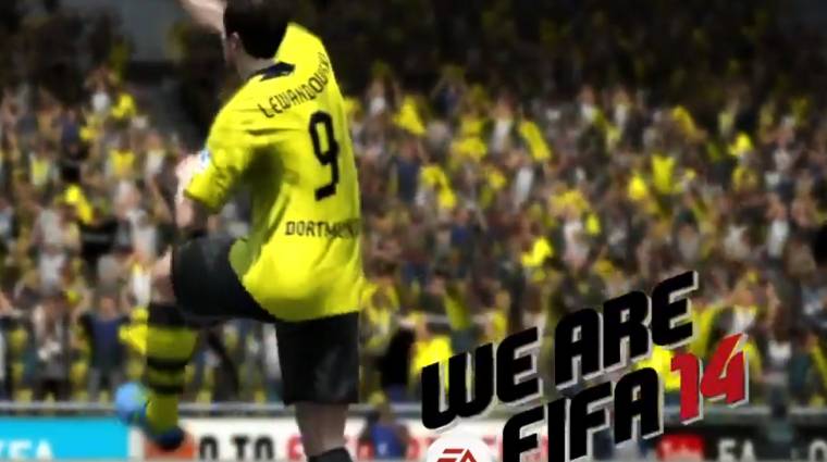 Gamescom 2013 - FIFA 14 gameplay trailer bevezetőkép