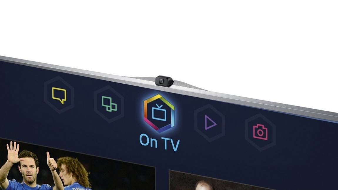 Samsung UE55F7000 teszt: a tévé visszanéz kép