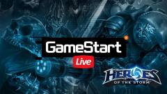 [ÉLŐ] GameStart Live - exkluzív Heroes of the Storm alfa livestream  kép