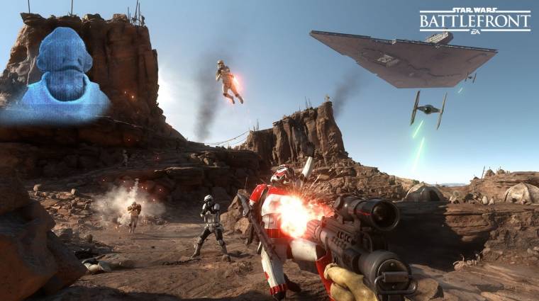 Star Wars Battlefront - attól függően változnak a pályák, hogy ki áll nyerésre bevezetőkép