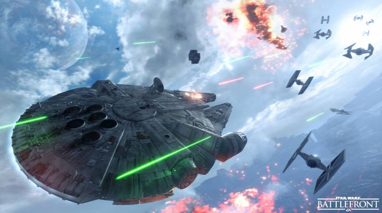 Star Wars Battlefront - Millenium Falcon is jár a PS4-es konzolcsomag mellé bevezetőkép