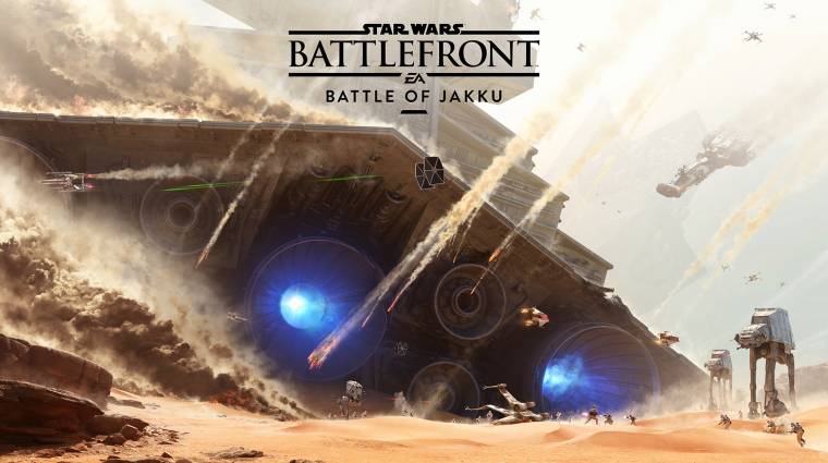 Star Wars Battlefront - két kép a Battle of Jakku csatáról bevezetőkép