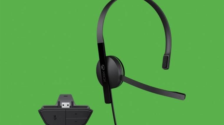 Xbox One - adapter készül az X360-as headsetekhez bevezetőkép