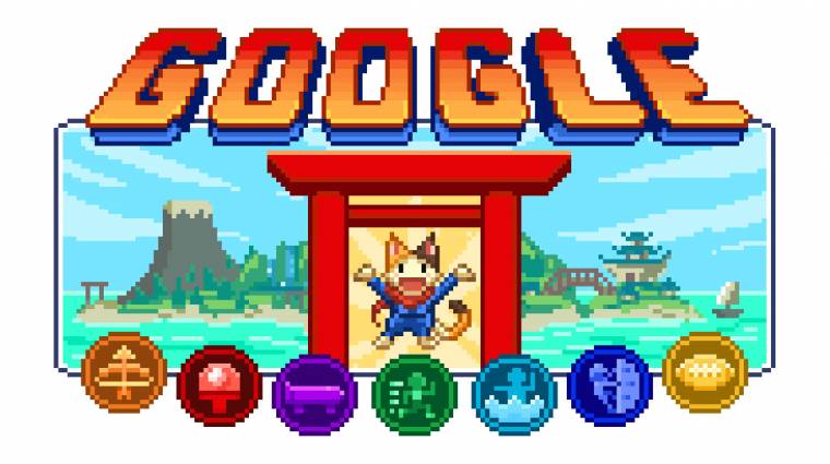 Cuki cicás játékot hozott a Google a tokiói olimpia alkalmából, bárki kipróbálhatja kép