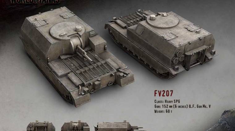 World of Tanks - jön a brit nehéztüzérség bevezetőkép