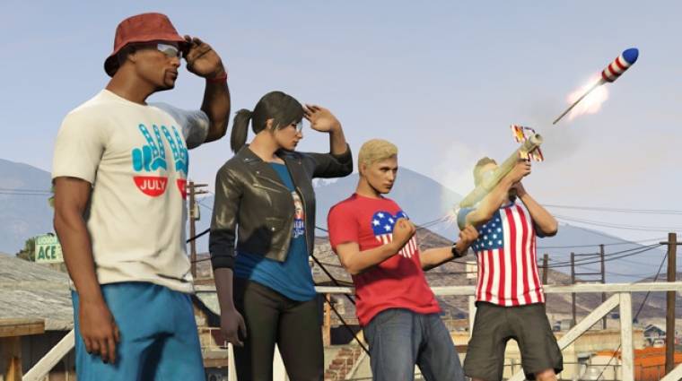 Grand Theft Auto Online - új fegyver- és autófestések jönnek a függetlenség napján bevezetőkép