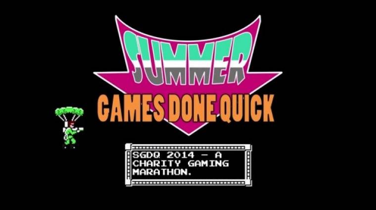 Summer Games Done Quick - rengeteg pénzt kalapoztak össze a játékosok bevezetőkép
