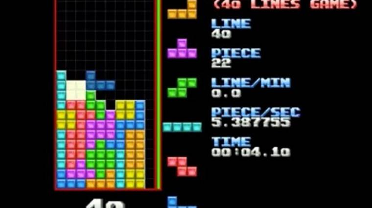 Tetris - ilyen gyorsan még soha nem láttad bevezetőkép