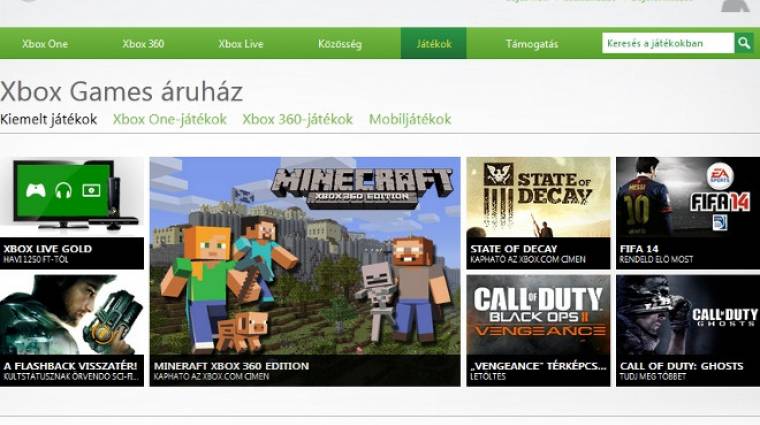 Meghalt az Xbox Live Marketplace, éljen az Xbox Games Store bevezetőkép