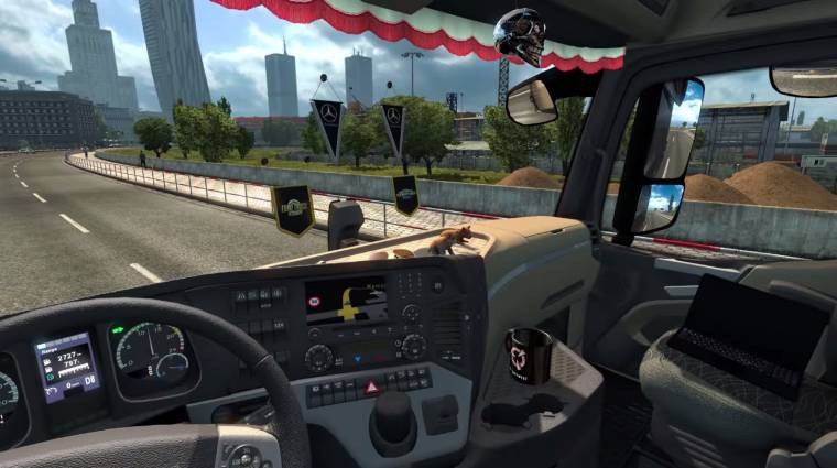 Euro Truck Simulator 2 - a belső teret díszíthetjük fel a következő DLC-vel bevezetőkép